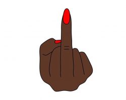 Uterus Middle Finger Svg