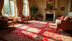 Enhance Your Space with a Luxurious Silk Carpet for Living Room