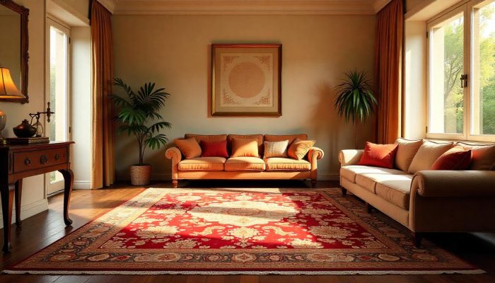 Elegant Silk on Silk Rugs for Luxe Interior Enhancements