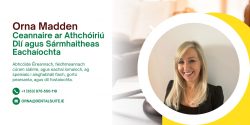 Orna Madden: Ceannaire ar Athchóiriú Dlí agus Sármhaitheas Eachaíochta