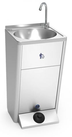 Portable Stainless Steel Hand Sink- Hot Water Sink