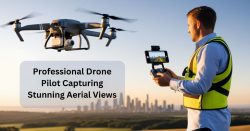 Professional Drone Pilot Capturing Stunning Aerial Views