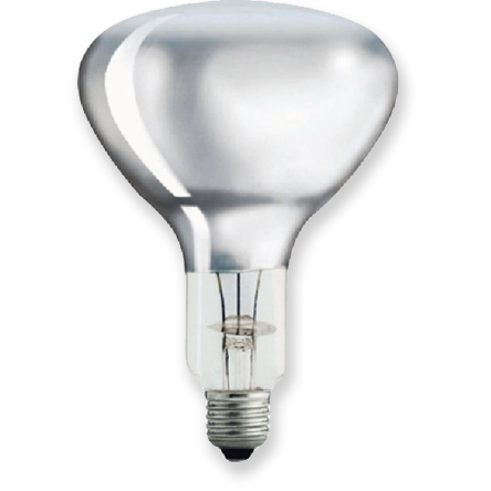 R40/R125 Soft Glass IR Lamp with TEFLON
