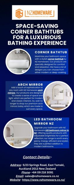 Space-Saving Corner Bathtubs for a Luxurious Bathing Experience