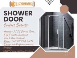 Upgrade Your Bathroom with a Sleek Shower Door Kit