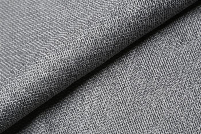 W046 Dark Woven Fine Linen Fabric For Home Decor Factory