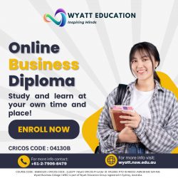 Online Business Diploma | Flexible & Career-Focused Course at Wyatt Education