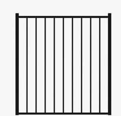 AG100 Aluminum Gates