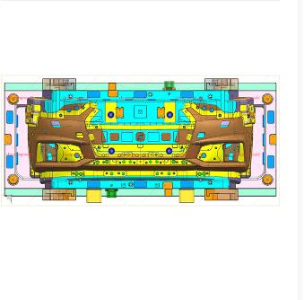 Front Bumper Mould for 2018 Audi A4