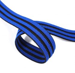 Blue Black Elastic Waistband