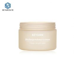 KY048PJ Brightening Skin Cream Plastic Jar 250ml HDPE Nude Color
