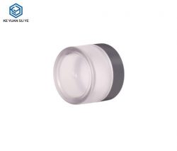 KY052 6PJ Small Capacity Plastic Frosted Face Cream Jar Cosmetics Skin Care Container Empty Face ...