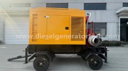 Mobile Trailer-mounted Emergency Rescue Double Suction Split Case Diesel Water Pumps