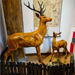 Bronze Animal Round Sculptures