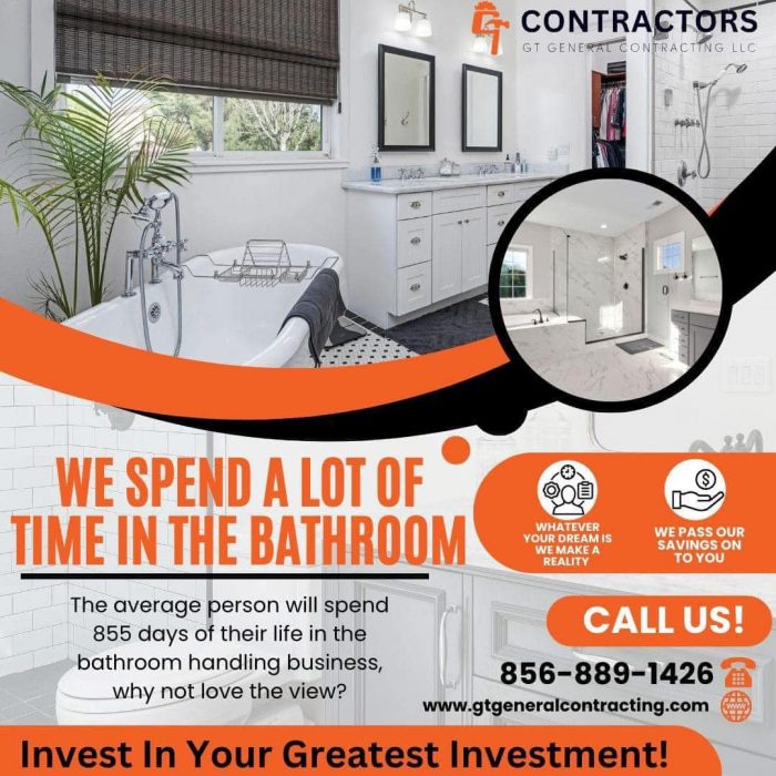 Bathroom Remodeling Contractors in South Jersey
