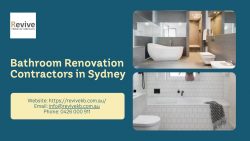 Bathroom Renovation Contractors Sydney