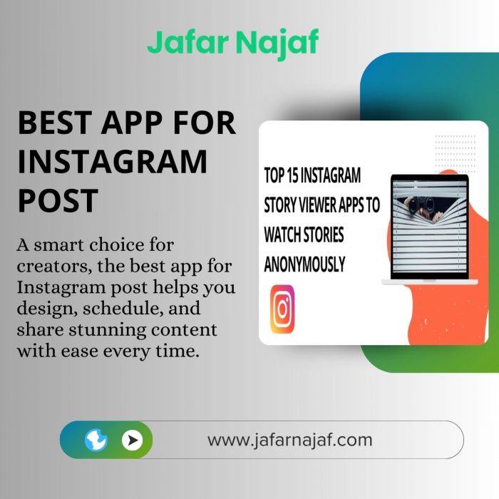 Discover the Best App for Instagram Post Creation