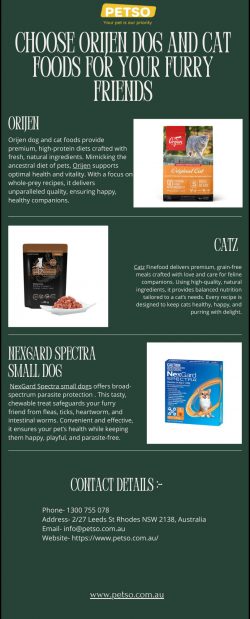 Choose Orijen Dog and Cat Foods for Your Furry Friends