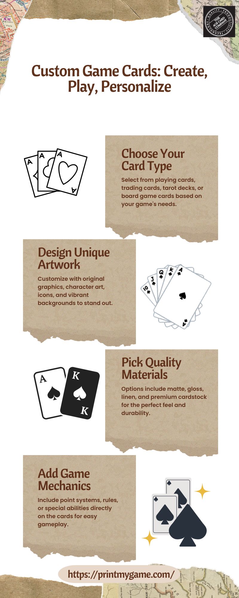Custom Game Cards Create, Play, Personalize