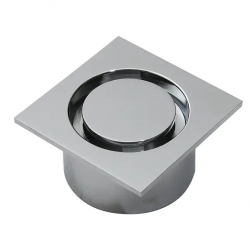 Customizable Brass floor drain with 75mm outlet