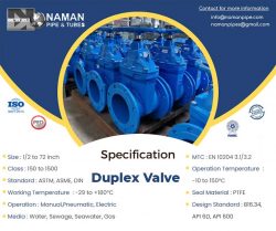 Buy Bulk Stock of Duplex Valves