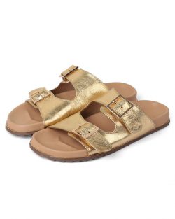 Shop Golden Gleam Slide Sandals for Women Online