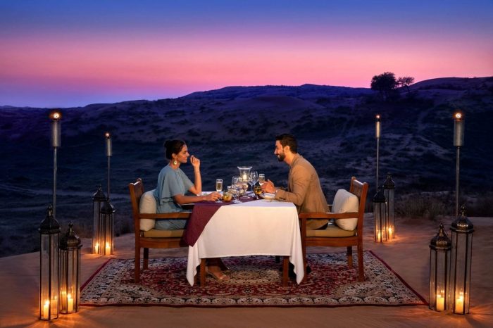 Magical Dinner in Evening Desert Safari Dubai