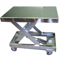 Industrial Electric Lift Tables for Cleanrooms