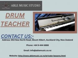 Learn Drums with a Professional Drum Teacher