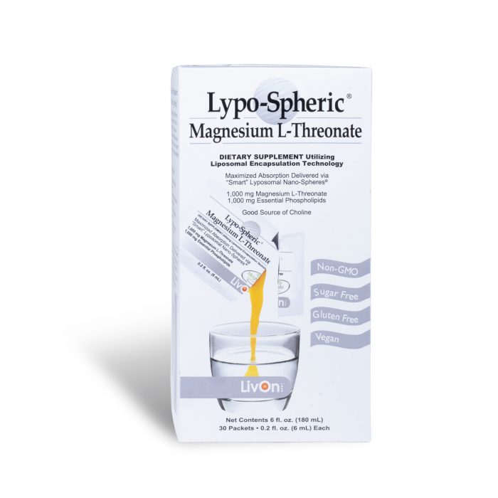 Liposomal Lypo-Spheric Magnesium L-Threonate | LivLong