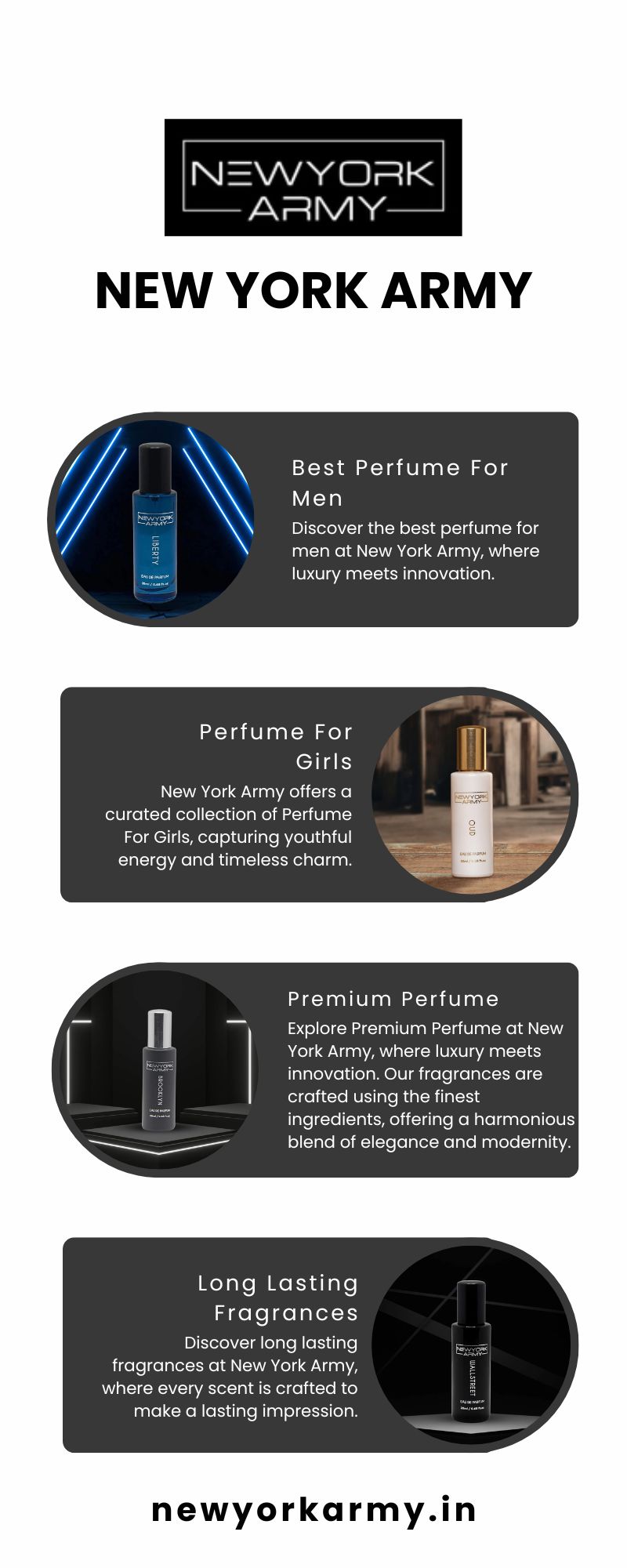 Premium Perfume 100ml Bottles