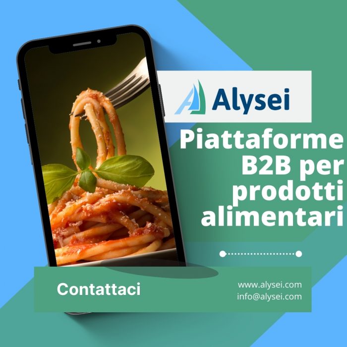 Piattaforme B2B per prodotti alimentari
