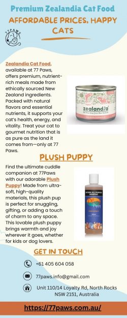 Premium Zealandia Cat Food – Affordable Prices, Happy Cats