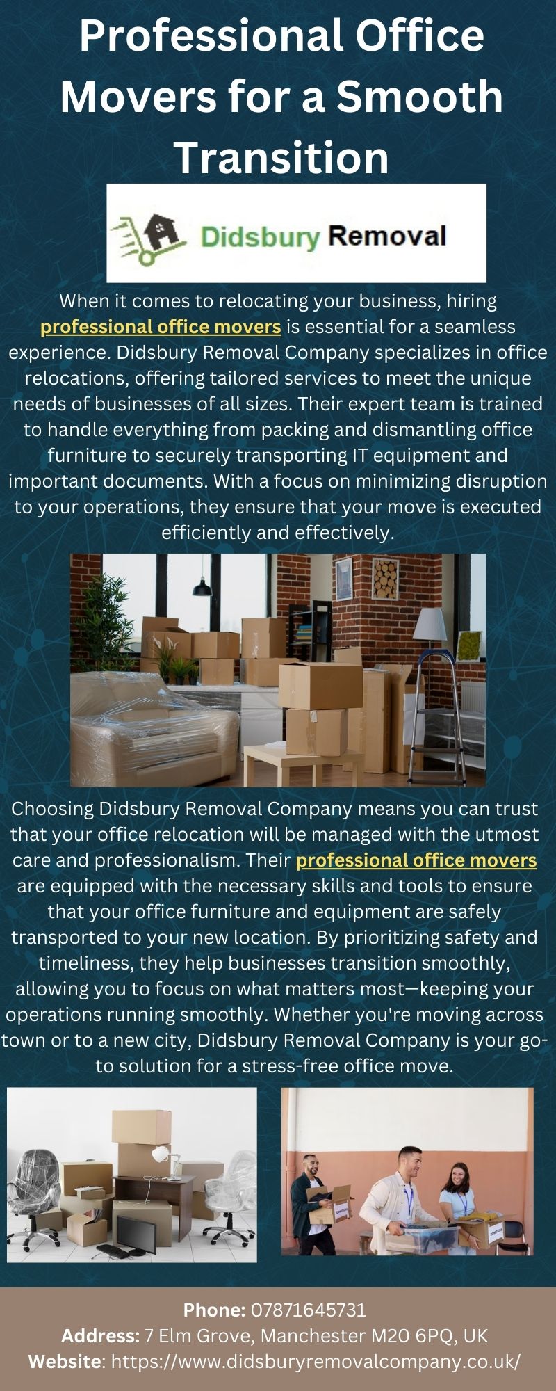 Professional Office Movers for a Smooth Transition