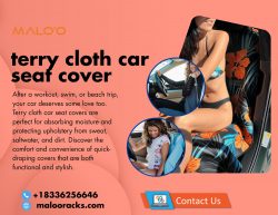 Terry Cloth Car Seat Cover – Soft, Absorbent & Easy to Use