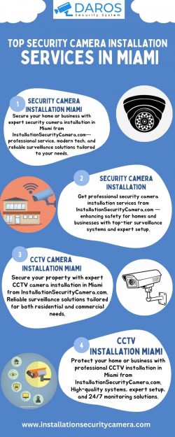 Top Security Camera Installation Services in Miami