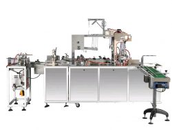 Automatic Transparent film 3D packaging Cartoning Machine