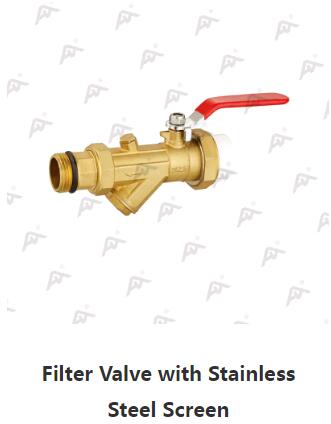 Filter Valve with Stainless Steel Screen