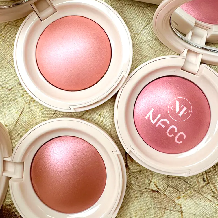 Baked Shimmer Blusher for Natural Glowing Finish
