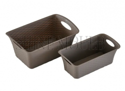 Brown Set Basket mould
