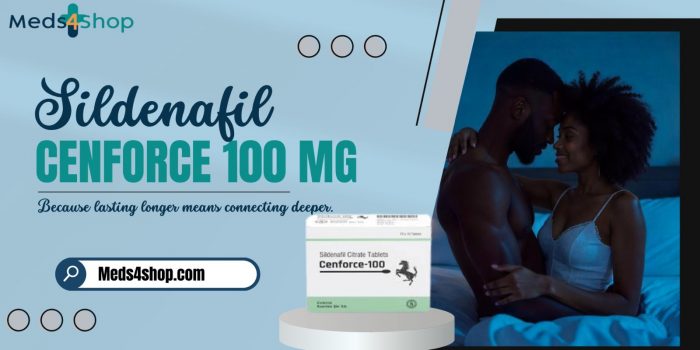 Cenforce 100 mg Pills Online | Ed Cure | Meds4shop