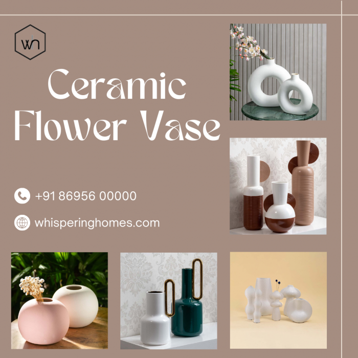 Buy Trendy Ceramic Flower Vase To Complete Your Décor Look