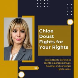 Chloe Doust Fights for Your Rights