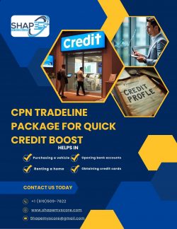 CPN Tradeline Package for Quick Credit Boost