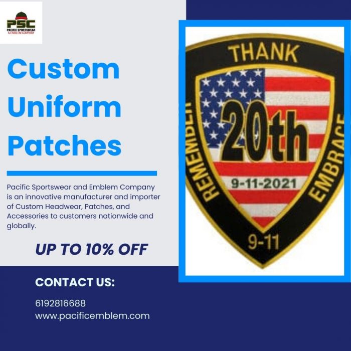 Custom Uniform Patches—Quality, Durability & Personalization | Pacific Emblem Company