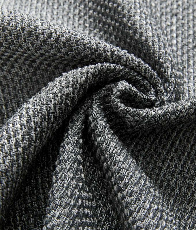 Customized Imitation Cotton And Linen Blackout Plain Curtain Fabric