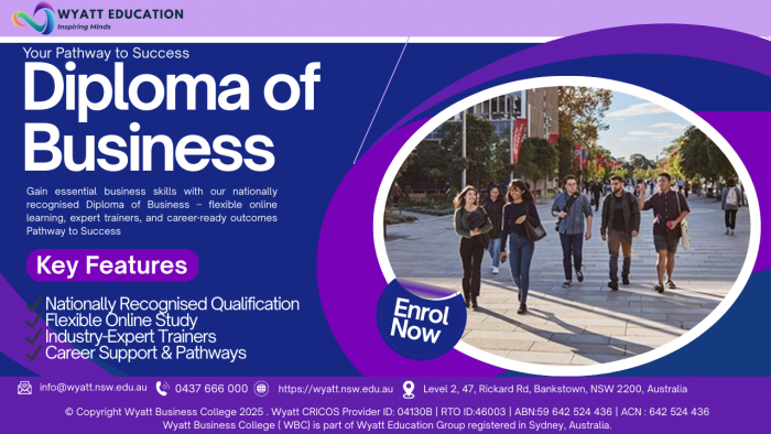 Diploma of Business – Your Pathway to Success
