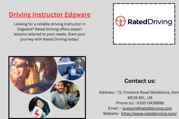 Experienced Driving Instructor in Edgware for Confident Learning