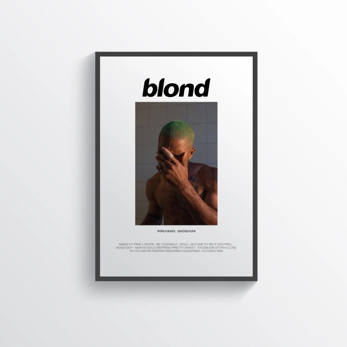 Frank Ocean Blond Poster: A Must-Have for Music Enthusiasts
