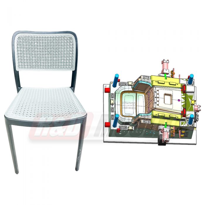 Furniture Mould with Flexible Surface Finishing and Optimized Cooling System for Efficient, Styl ...